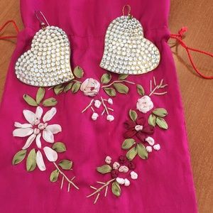 COPY - Hand made earrings with crystals